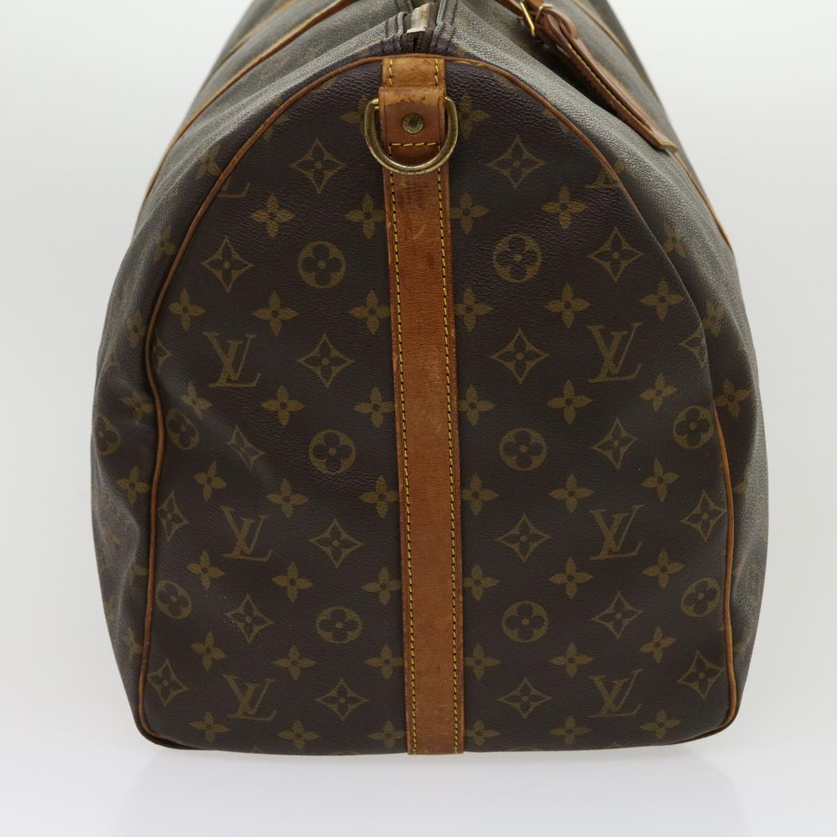 LOUIS VUITTON Monogram Keepall Bandouliere 60 Boston Bag M41412 LV ki2156