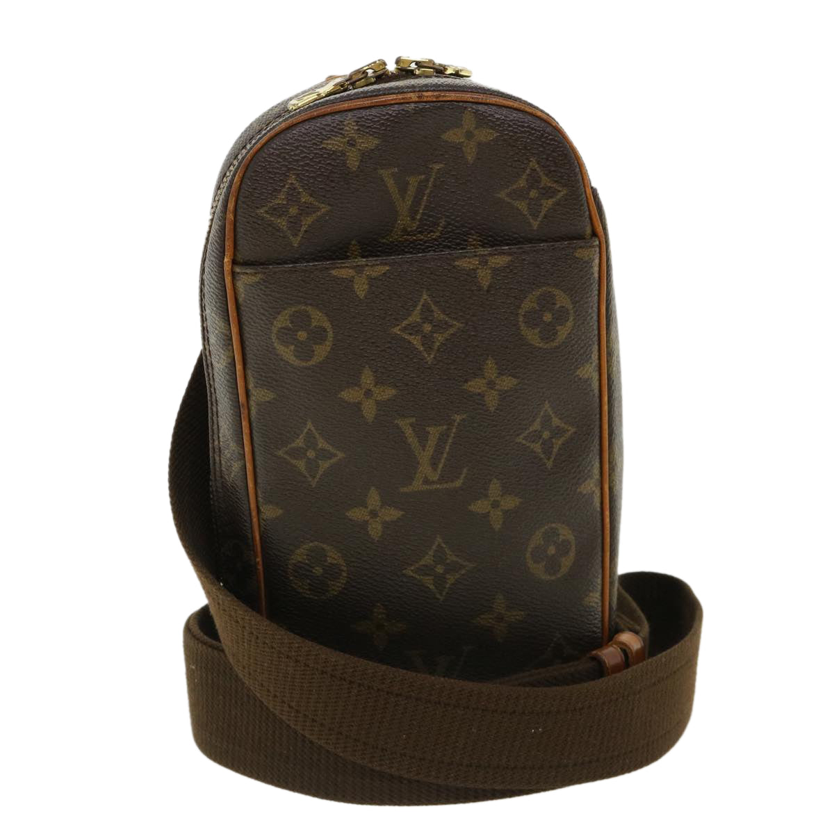LOUIS VUITTON Monogram Pochette Gange Shoulder Bag M51870 LV ki2489