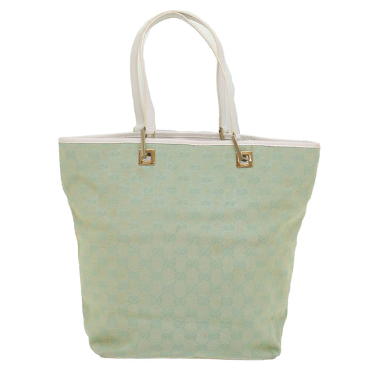 Luxury Gucci GG Canvas Tote Bag Light Blue 002 1098  ki3541