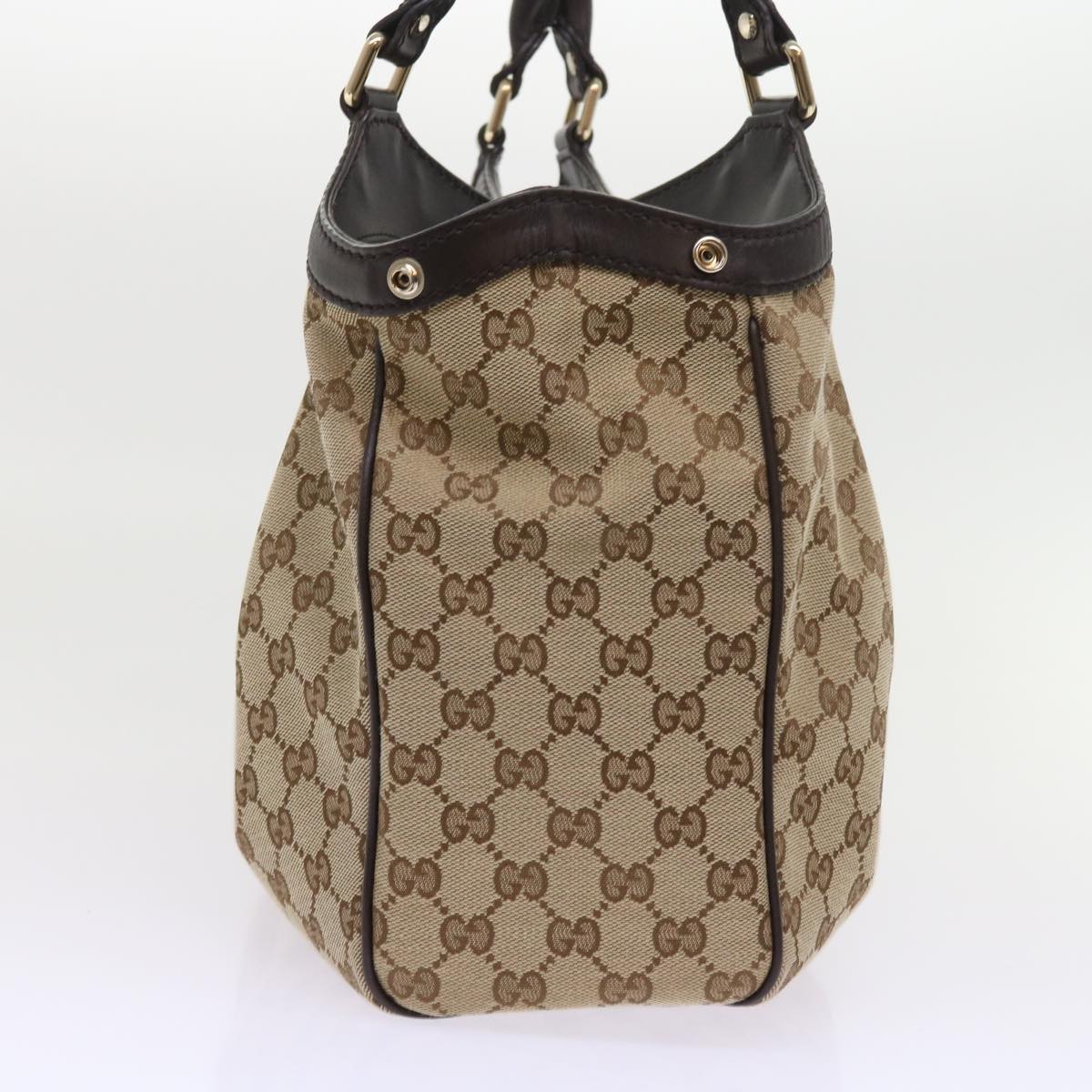 Luxury Gucci GG Canvas Sukey Tote Bag Beige 211944  ki3548