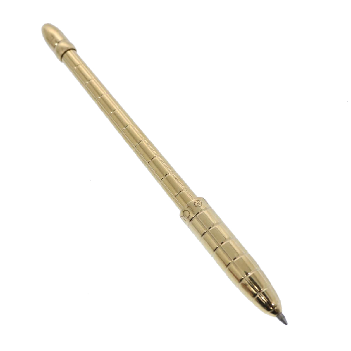 LOUIS VUITTON Styro Agenda Ballpoint Pen Gold Tone LV ki3910