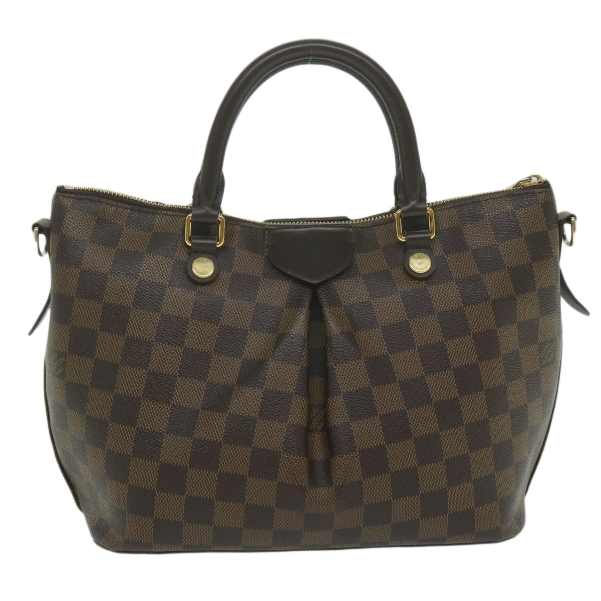 LOUIS VUITTON Damier Ebene Sienna PM Shoulder Bag N41545 LV ki3917