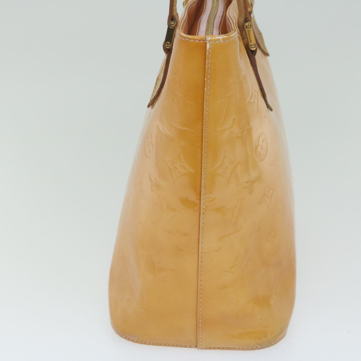 LOUIS VUITTON Monogram Vernis Houston Bag Marshmallow Pink M91302 LV ki3932