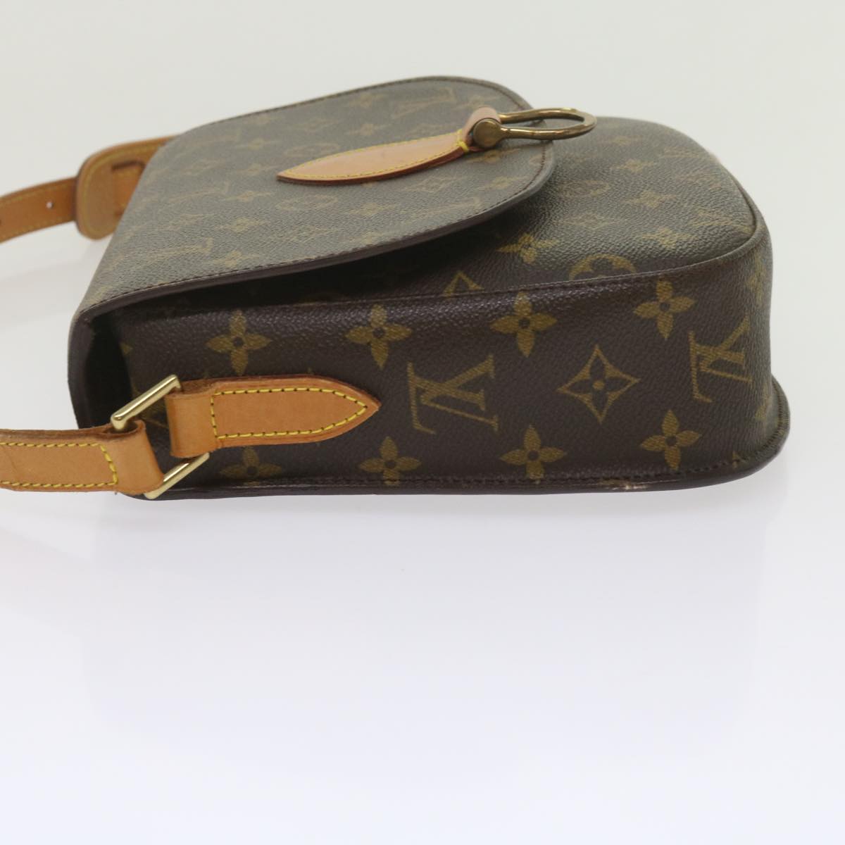 LOUIS VUITTON Monogram Saint Cloud GM Shoulder Bag M51242 LV ki3936