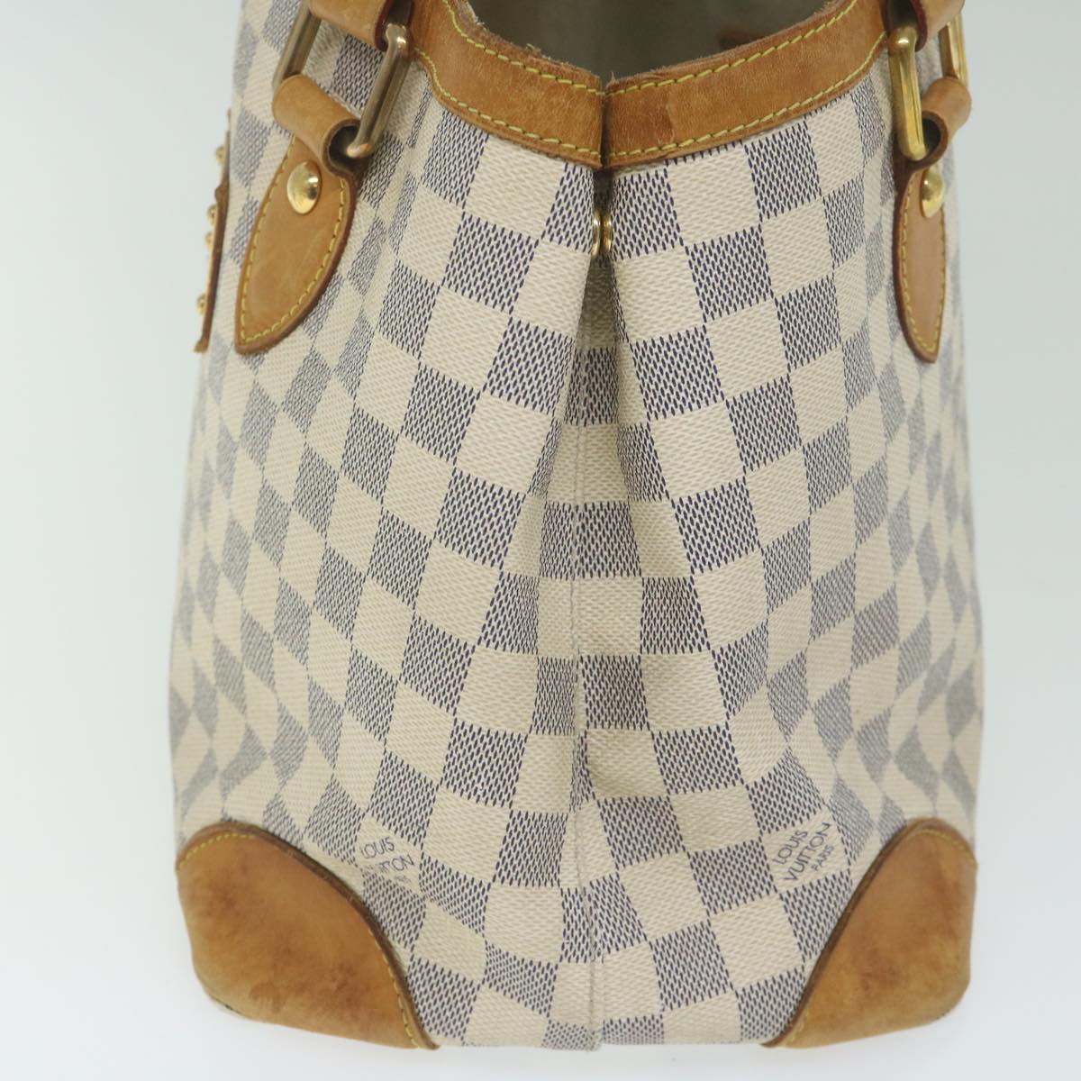 LOUIS VUITTON Damier Azur Hampstead PM Tote Bag N51207 LV ki3938