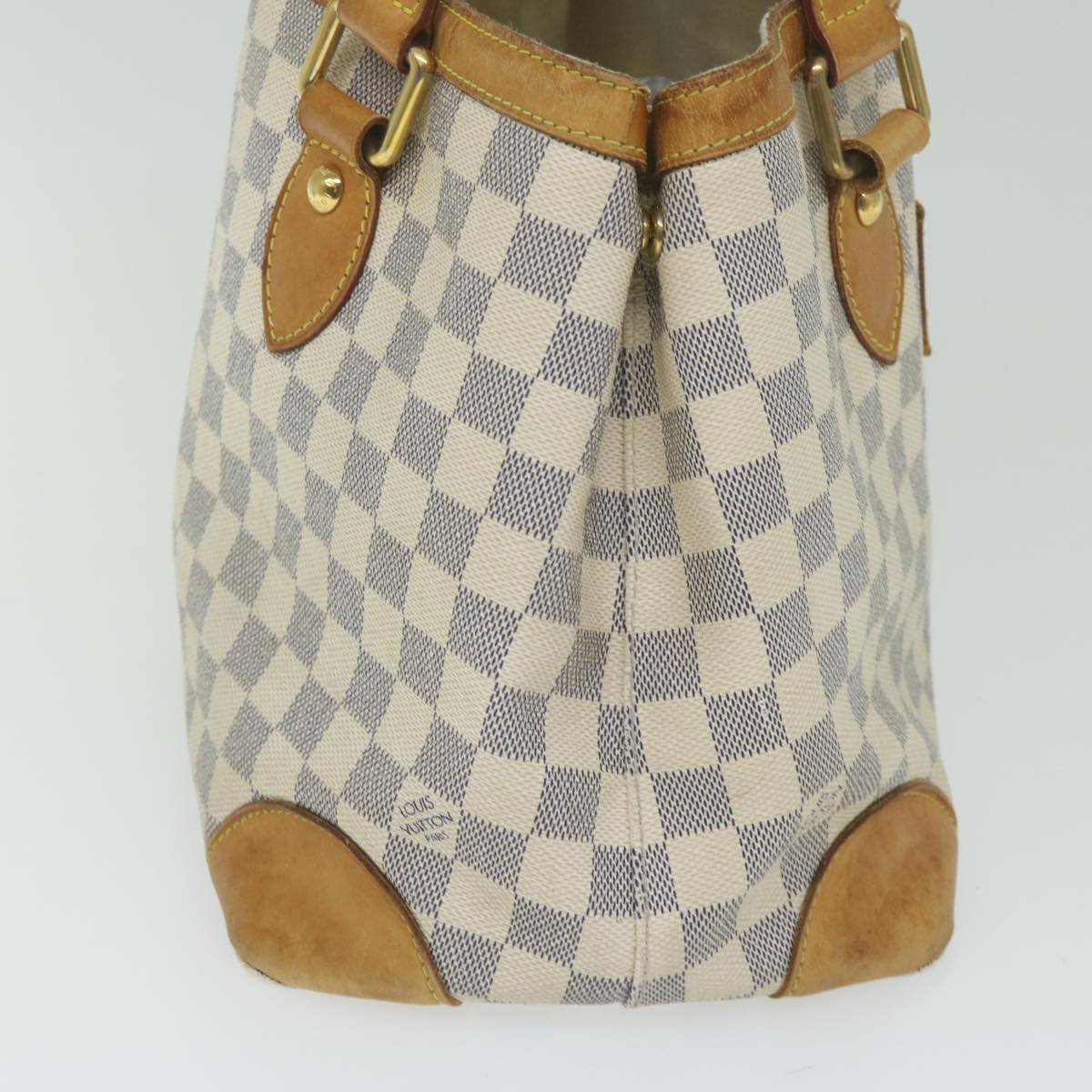 LOUIS VUITTON Damier Azur Hampstead PM Tote Bag N51207 LV ki3938