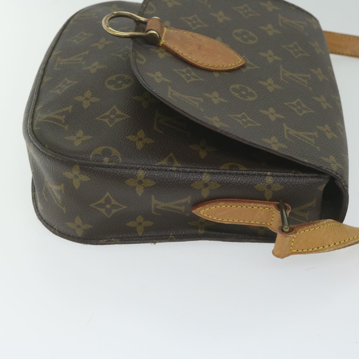LOUIS VUITTON Monogram Saint Cloud GM Shoulder Bag M51242 LV ki3954