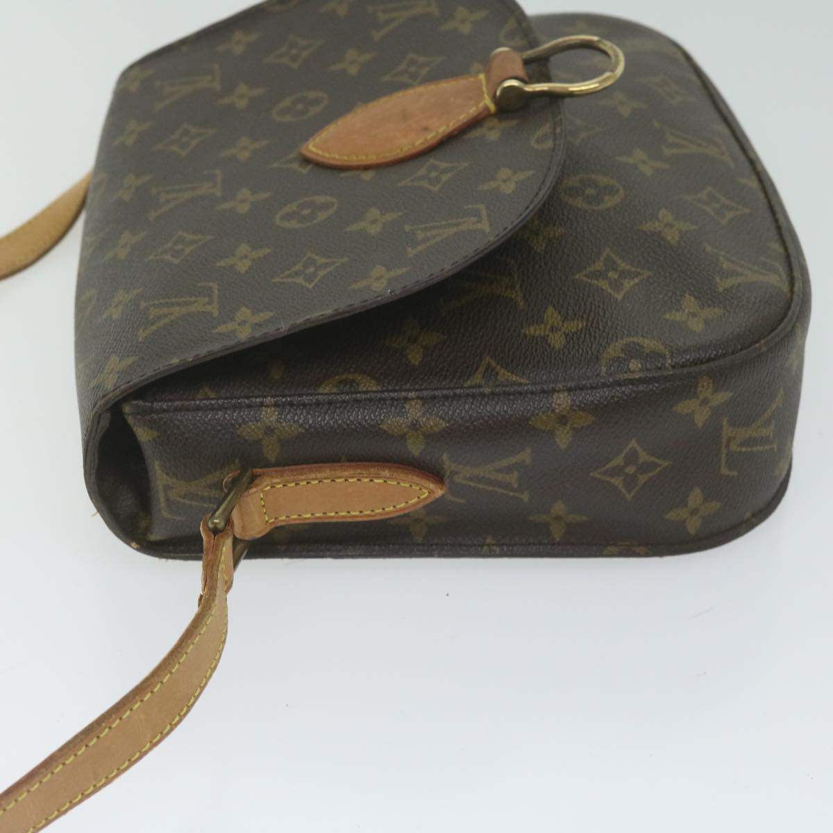 LOUIS VUITTON Monogram Saint Cloud GM Shoulder Bag M51242 LV ki3954