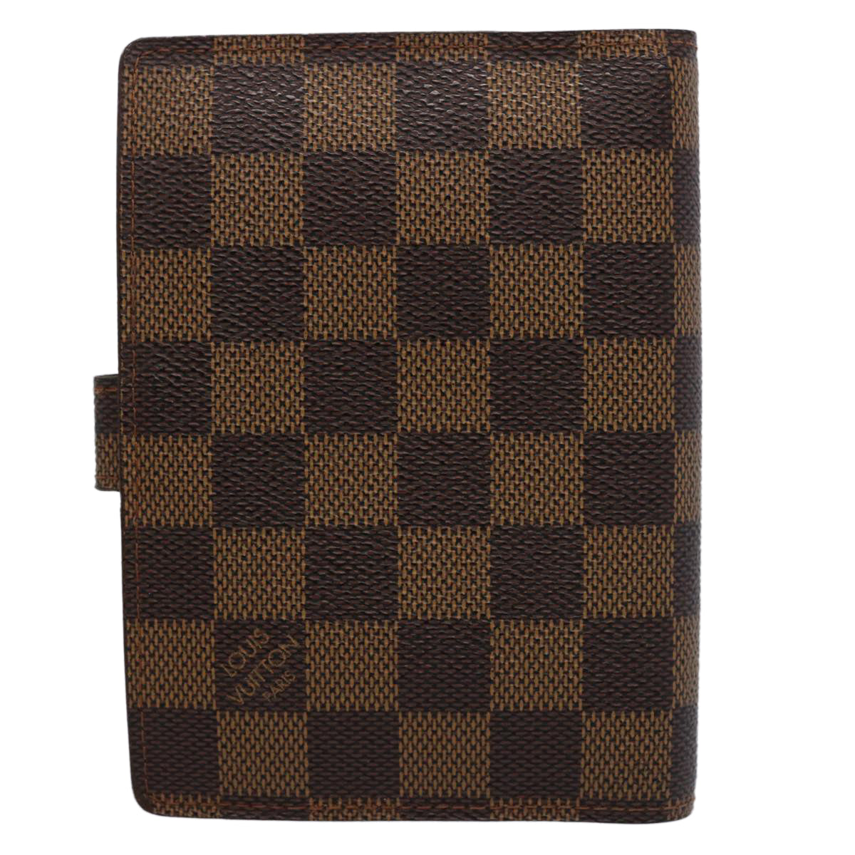 LOUIS VUITTON Damier Ebene Agenda PM Day Planner Cover R20029 LV ki3957