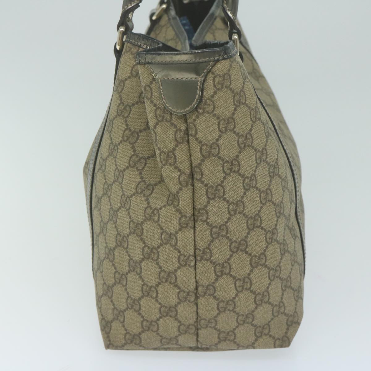 GUCCI GG Supreme Tote Bag 2way Beige 197953  ki4065