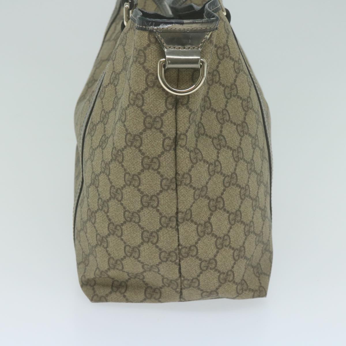 GUCCI GG Supreme Tote Bag 2way Beige 197953  ki4065