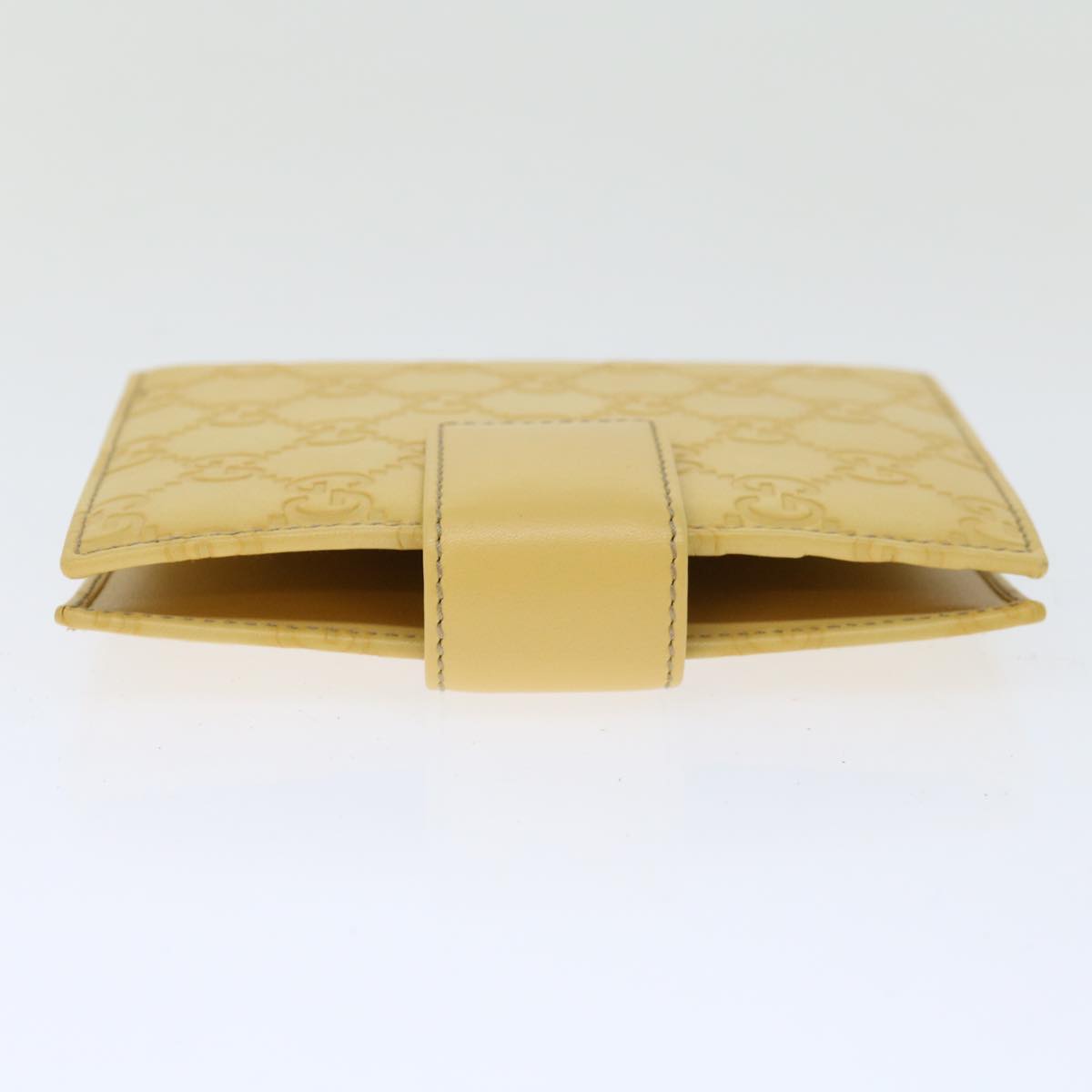 GUCCI GG Canvas Guccissima Day Planner Cover Yellow 115240  ki4116