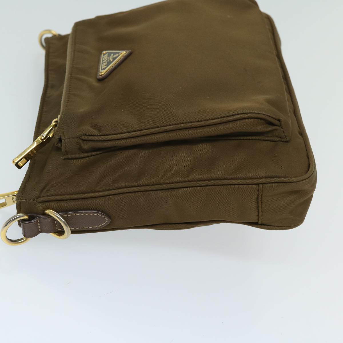 Luxury PradaShoulder Bag Nylon Brown ki4126