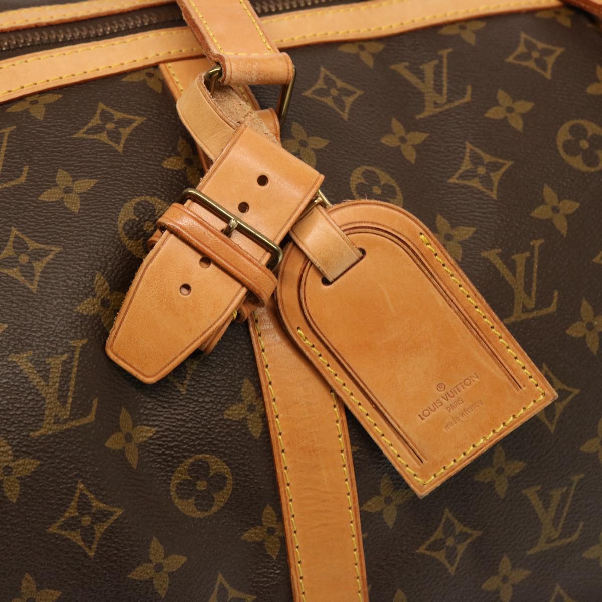 LOUIS VUITTON Monogram Sac Souple 55 Boston Bag M41622 LV ki4215