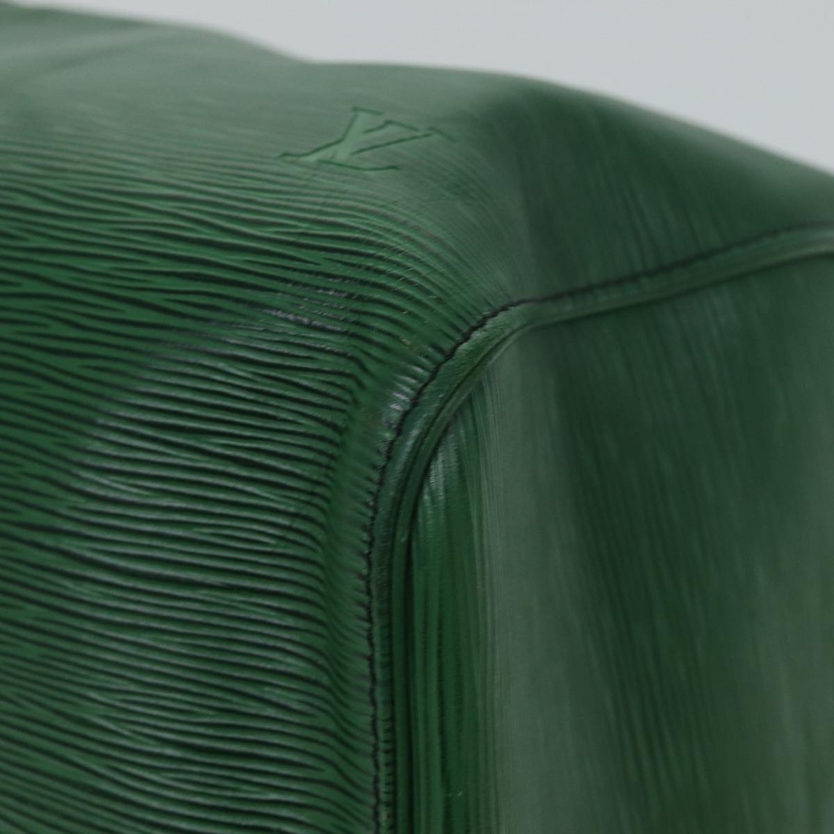 LOUIS VUITTON Epi Keepall 55 Boston Bag Green M42954 LV ki4249