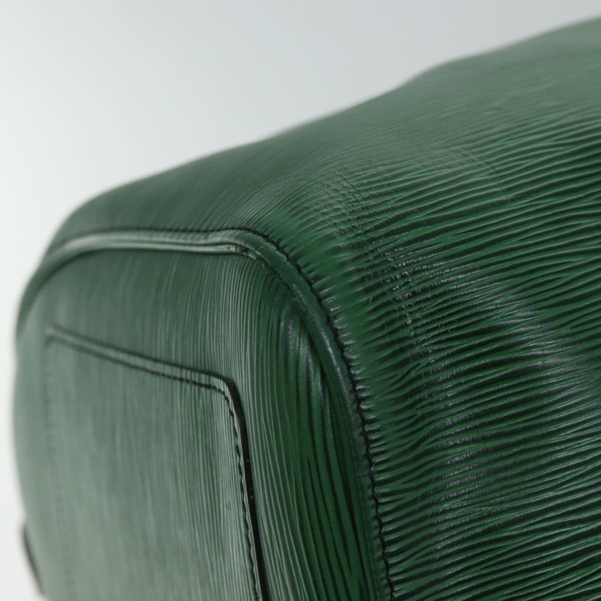 LOUIS VUITTON Epi Keepall 55 Boston Bag Green M42954 LV ki4249