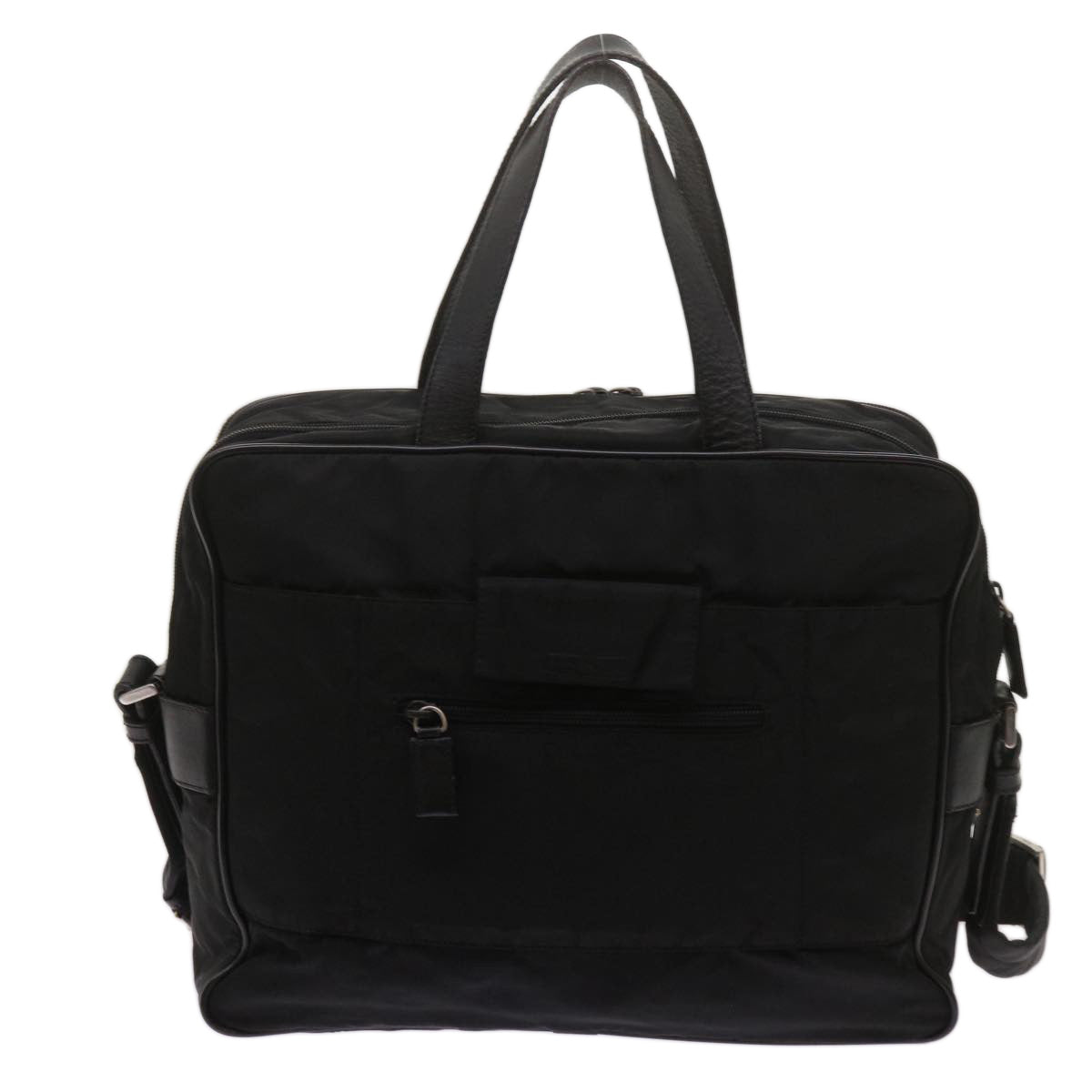 Luxury PradaBriefcase Nylon 2way Black ki4282