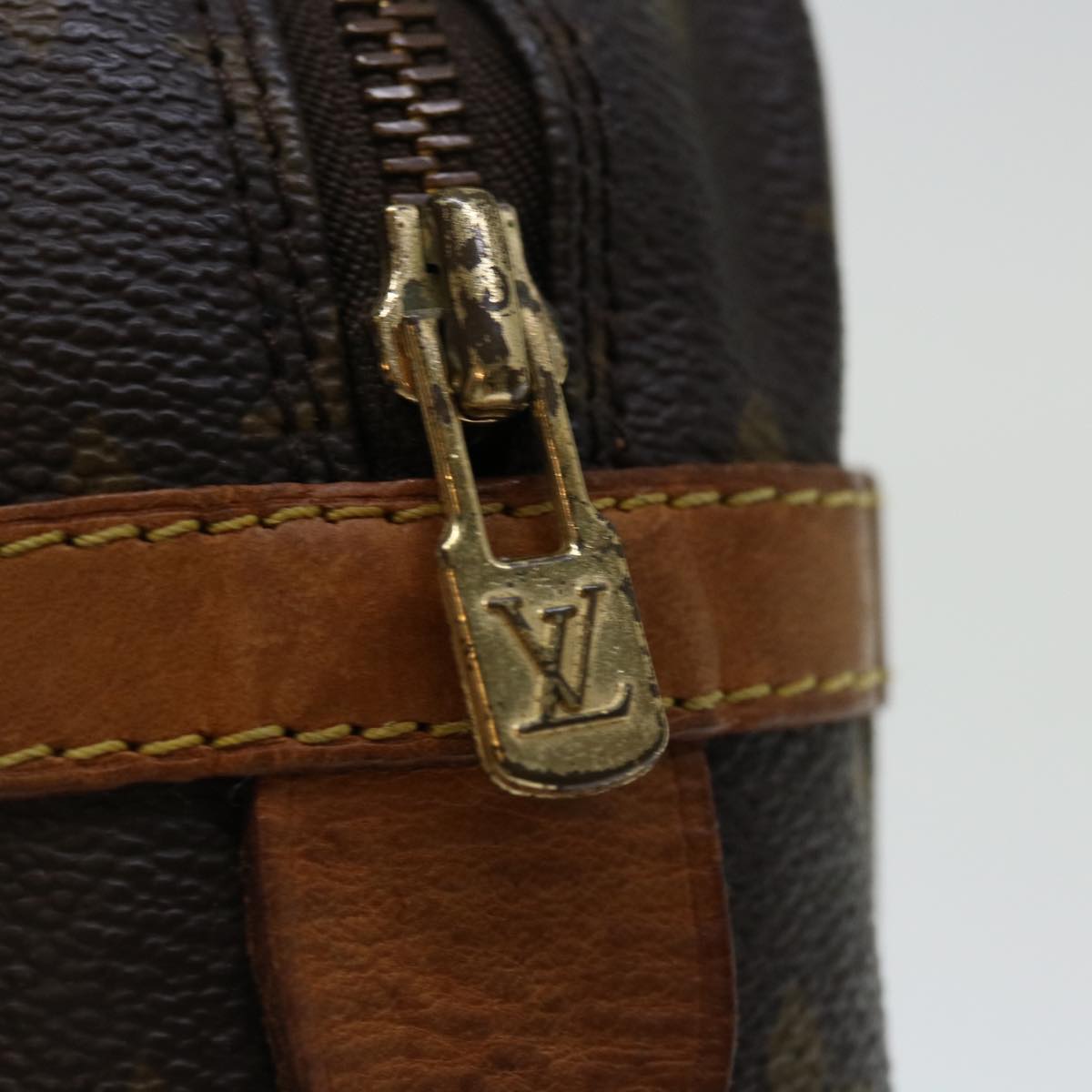 LOUIS VUITTON Monogram Compiegne 28 Clutch Bag M51845 LV ki4318