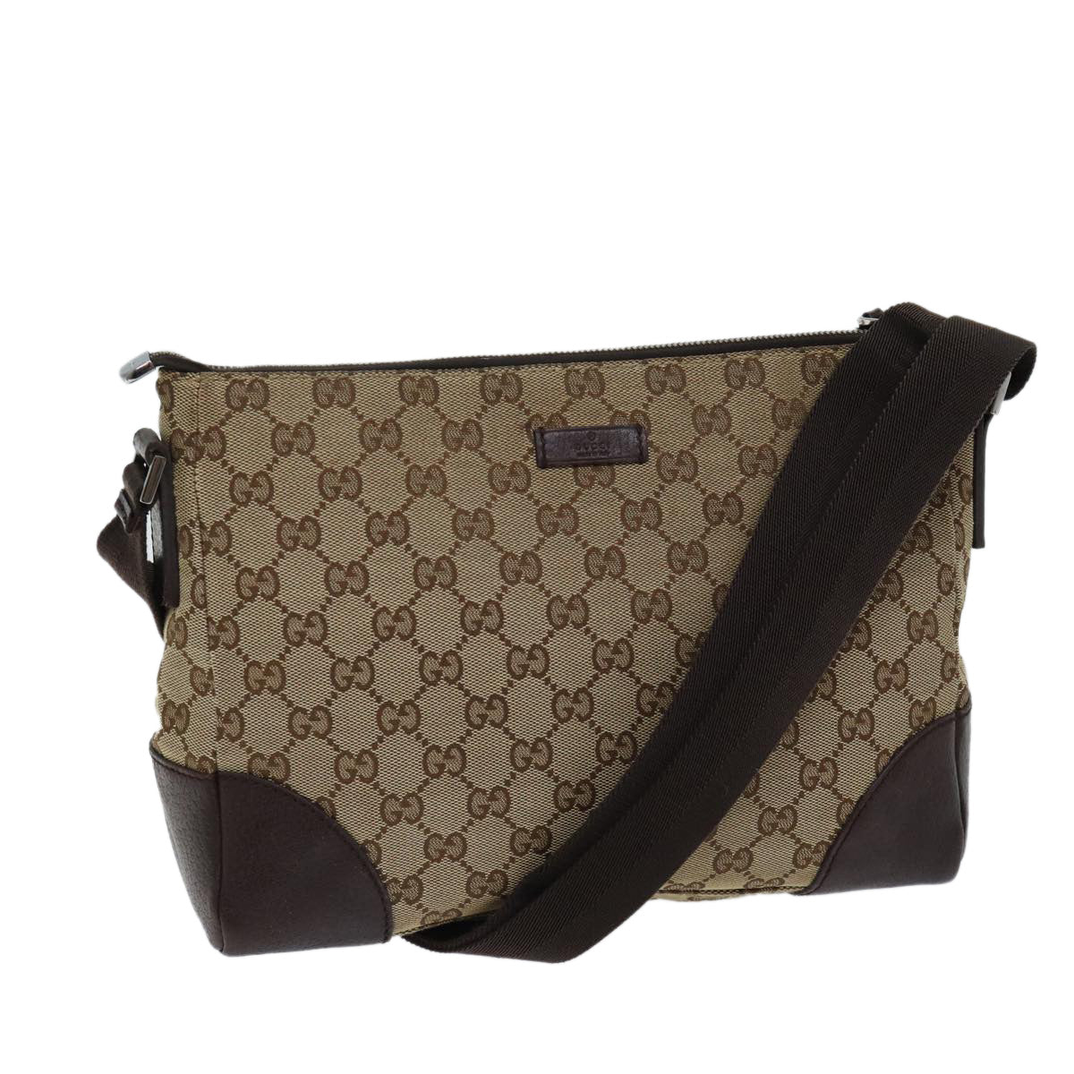 Luxury Gucci Trending 2025 GG Canvas Shoulder Bag Beige 114273  ki4321
