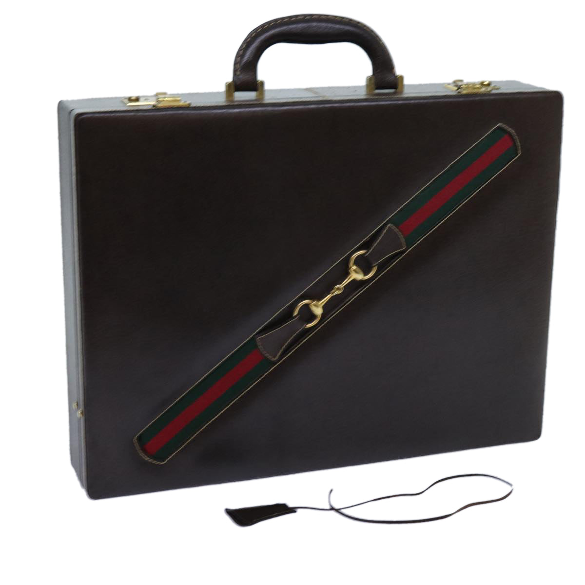 Luxury Gucci Trending 2025 Horsebit Old Luxury Gucci Trending 2025 Briefcase Leather Red Green Brown  ki4323