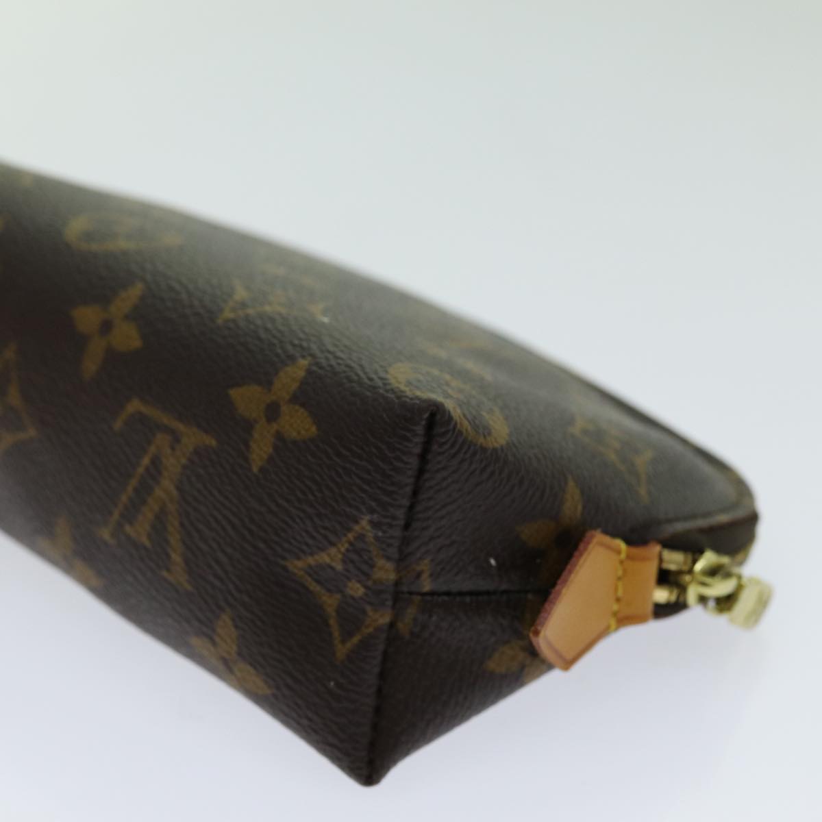 LOUIS VUITTON Monogram Pochette Cosmetic PM Cosmetic Pouch M47515 LV ki4325