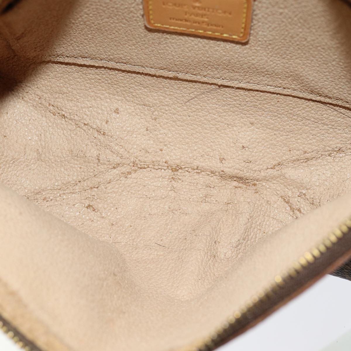 LOUIS VUITTON Monogram Pochette Cosmetic PM Cosmetic Pouch M47515 LV ki4325