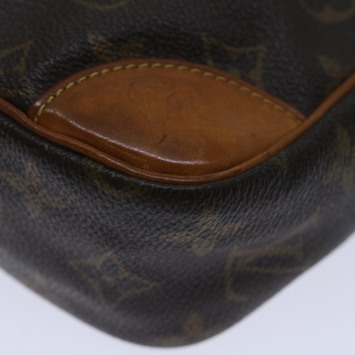 LOUIS VUITTON Monogram Compiegne 28 Clutch Bag M51845 LV ki4326