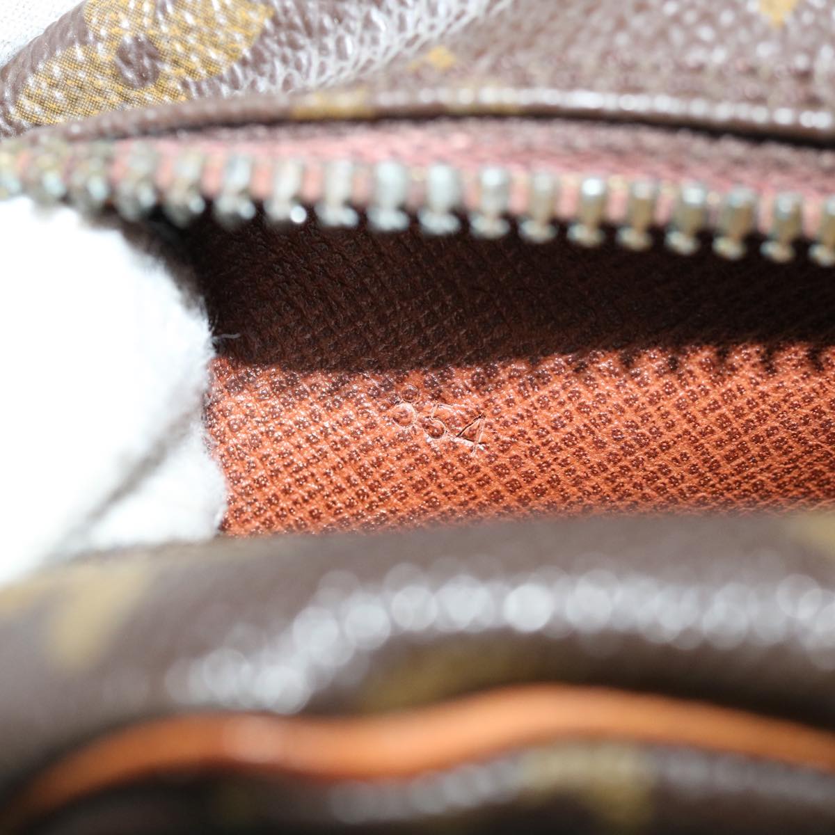 LOUIS VUITTON Monogram Compiegne 28 Clutch Bag M51845 LV ki4326