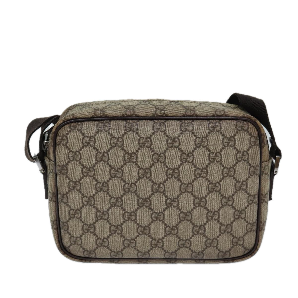 Luxury Gucci Trending 2025 GG Supreme Shoulder Bag PVC Beige 114291  ki4360