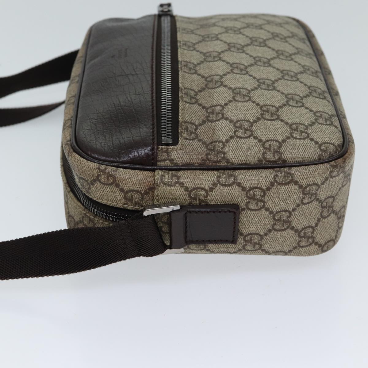 Luxury Gucci Trending 2025 GG Supreme Shoulder Bag PVC Beige 114291  ki4360