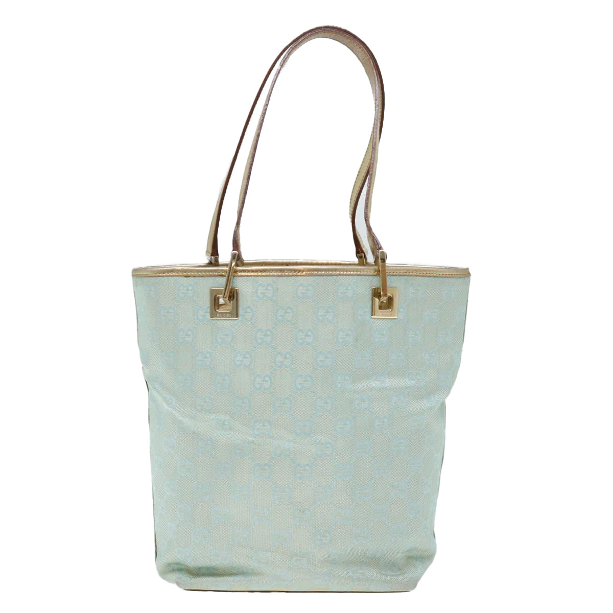 Luxury Gucci Trending 2025 GG Canvas Tote Bag Light Blue 002 1099  ki4373