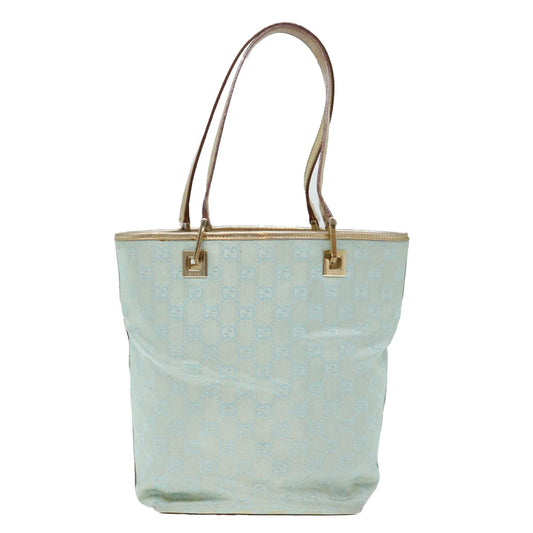 Luxury Gucci Trending 2025 GG Canvas Tote Bag Light Blue 002 1099  ki4373