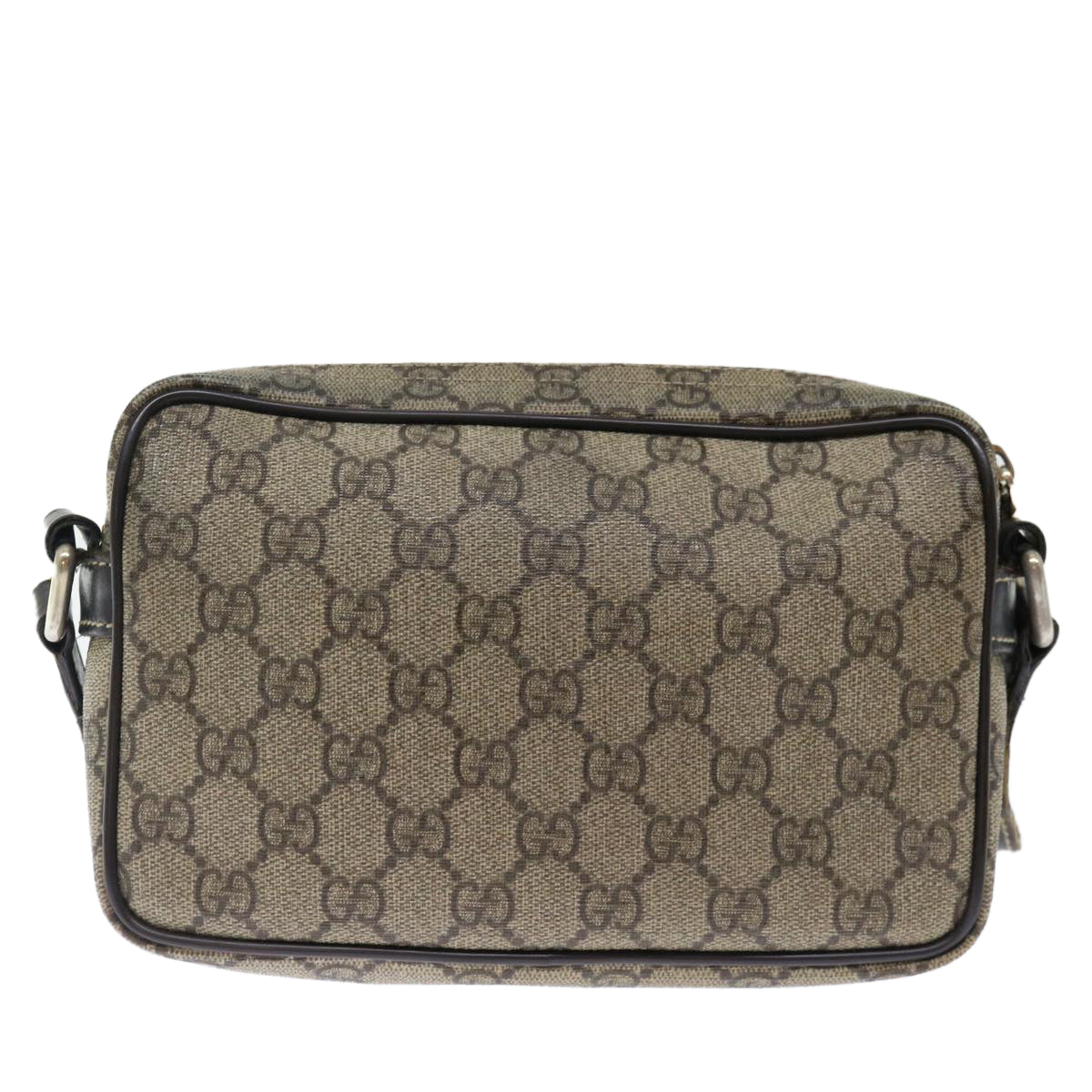 Luxury Gucci Trending 2025 GG Supreme Shoulder Bag PVC Beige 201447  ki4395