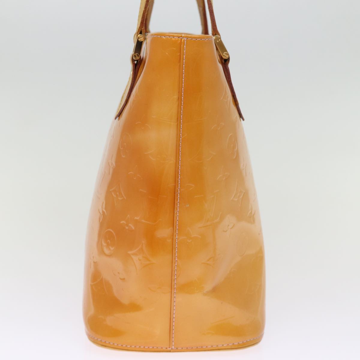 LOUIS VUITTON Monogram Vernis Houston Bag Marshmallow Pink M91302 LV ki4487