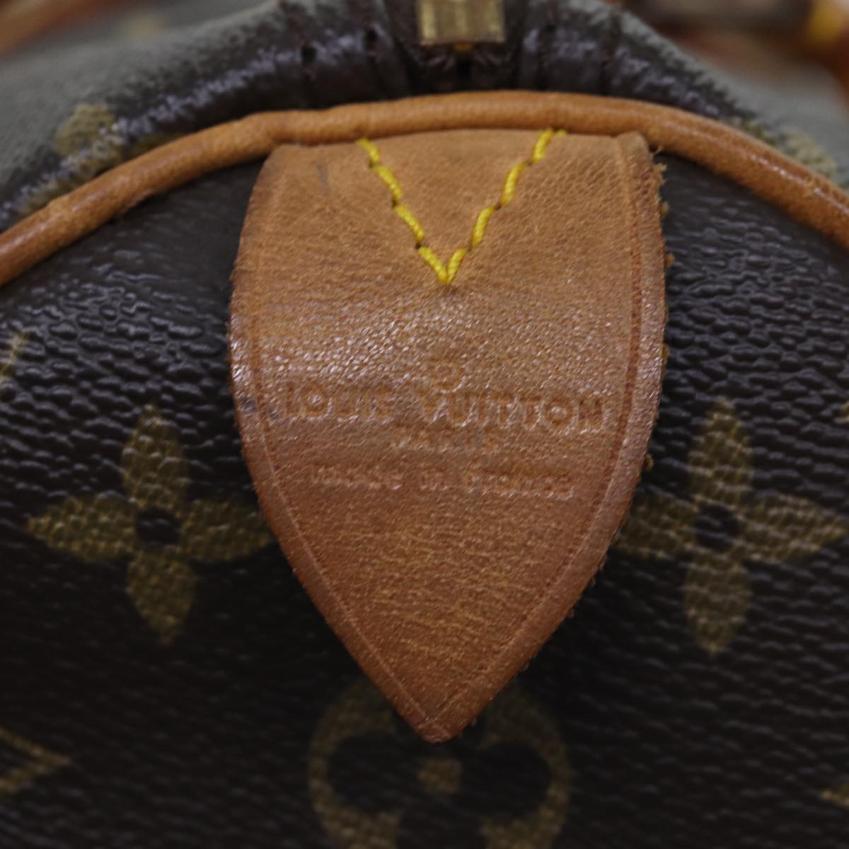 LOUIS VUITTON Monogram Speedy 35 Hand Bag M41524 LV ki4501