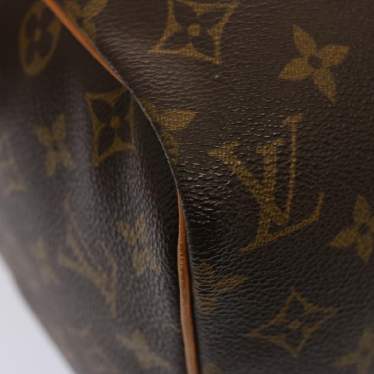 LOUIS VUITTON Monogram Sac Souple 35 Boston Bag M41626 LV ki4514