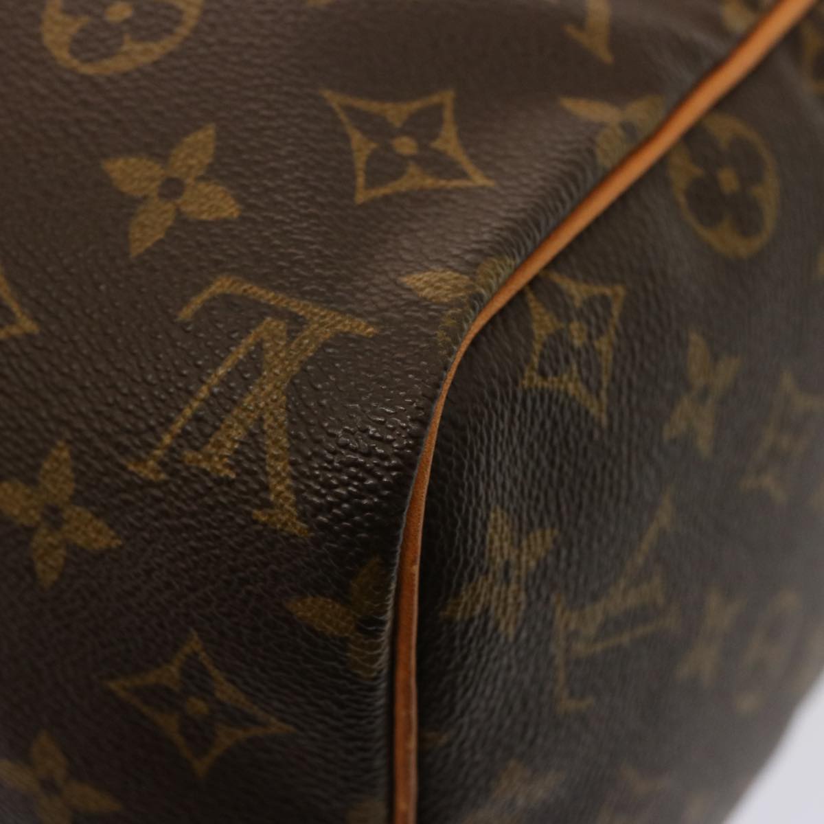 LOUIS VUITTON Monogram Sac Souple 35 Boston Bag M41626 LV ki4514