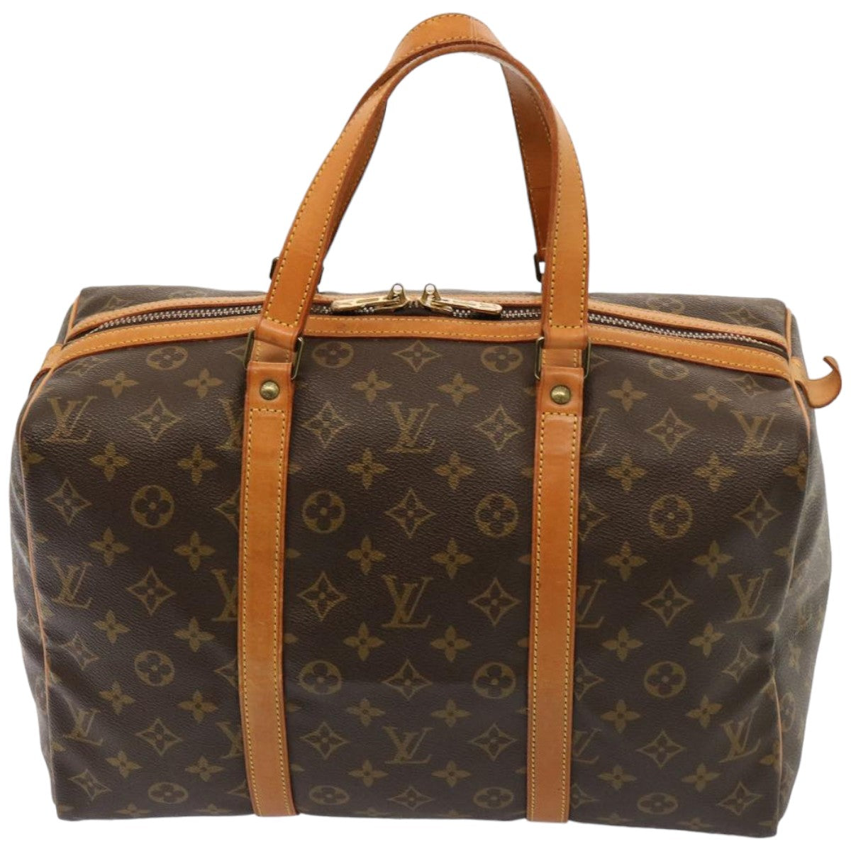 LOUIS VUITTON Monogram Sac Souple 35 Boston Bag M41626 LV ki4514