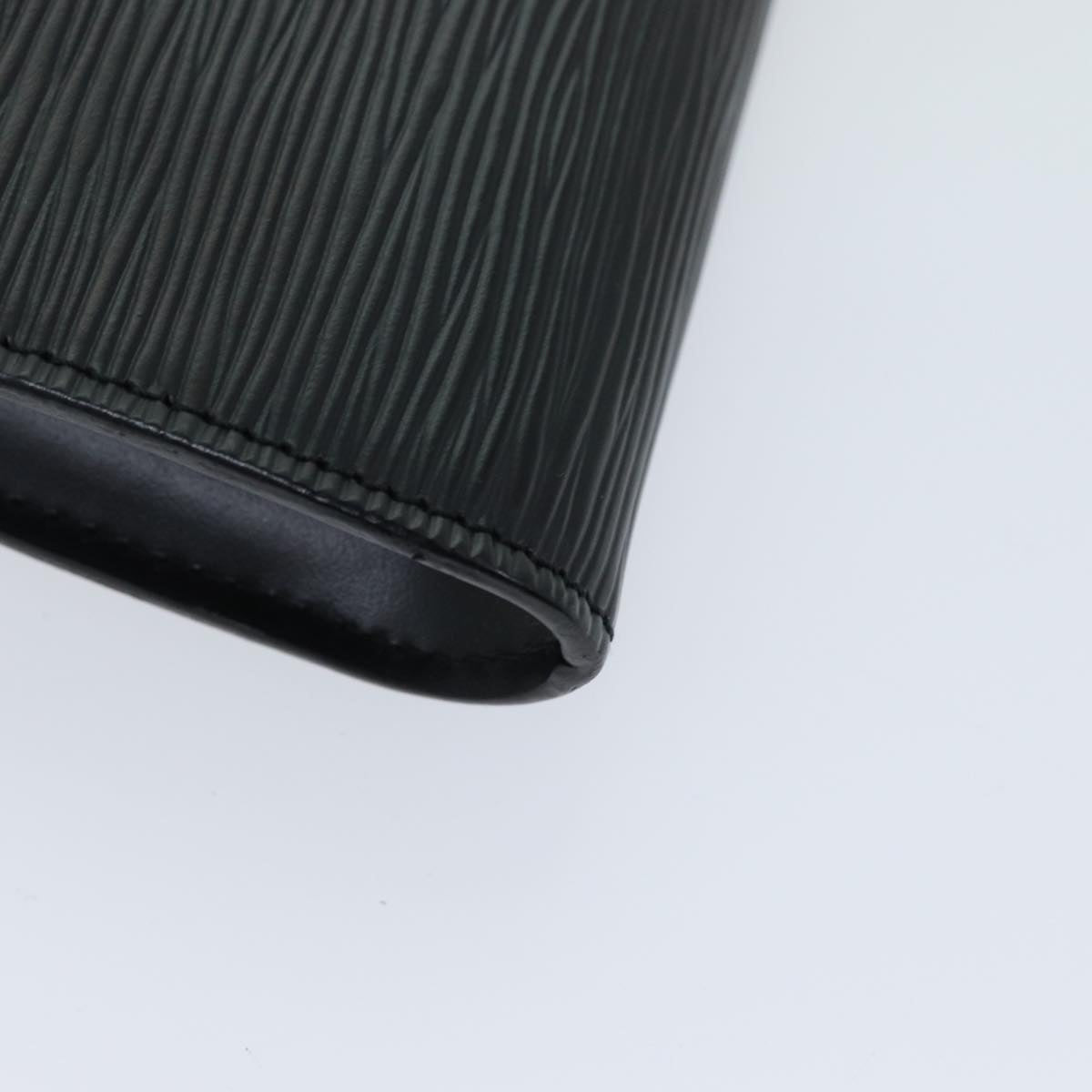 LOUIS VUITTON Epi Pochette Accessoires Pouch Black M52982 LV ki4515