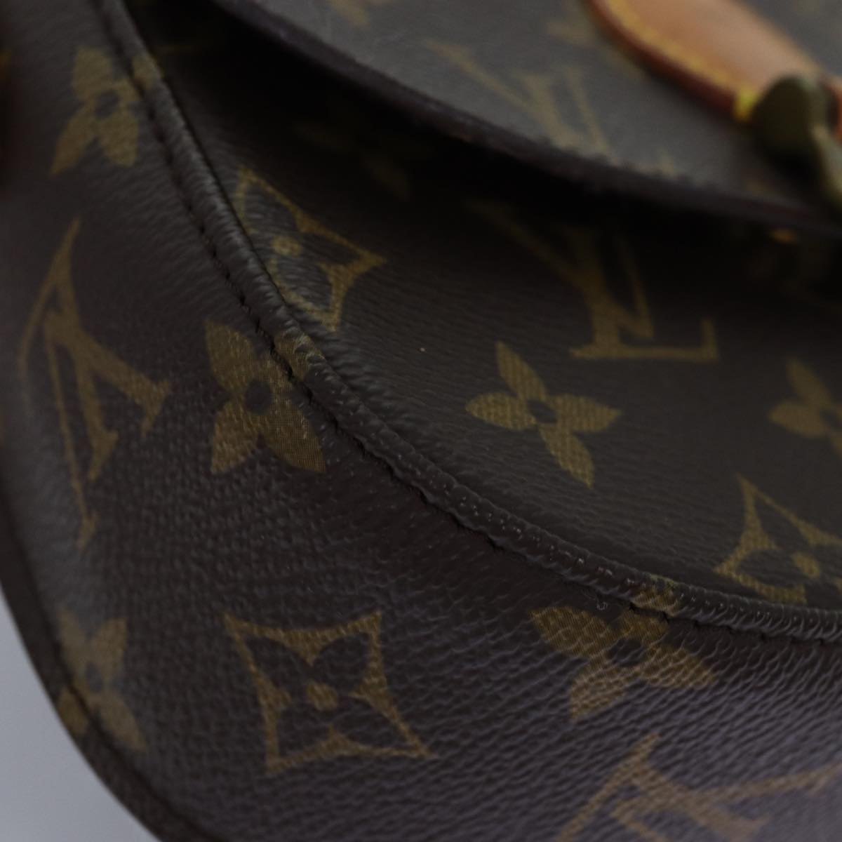 LOUIS VUITTON Monogram Saint Cloud PM Shoulder Bag M51244 ki4525