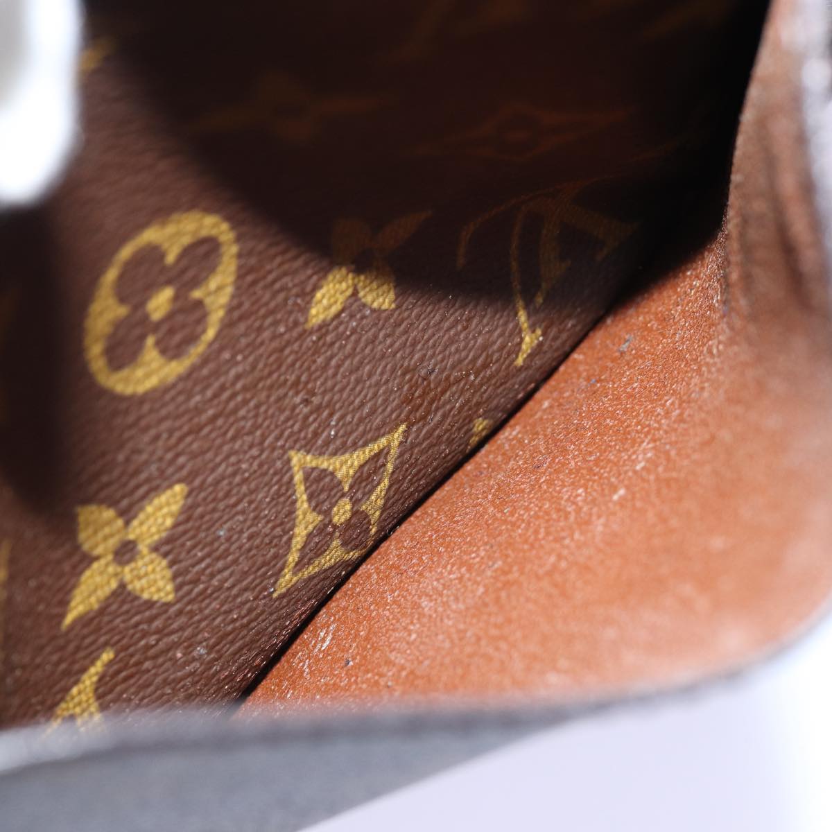 LOUIS VUITTON Monogram Saint Cloud PM Shoulder Bag M51244 ki4525