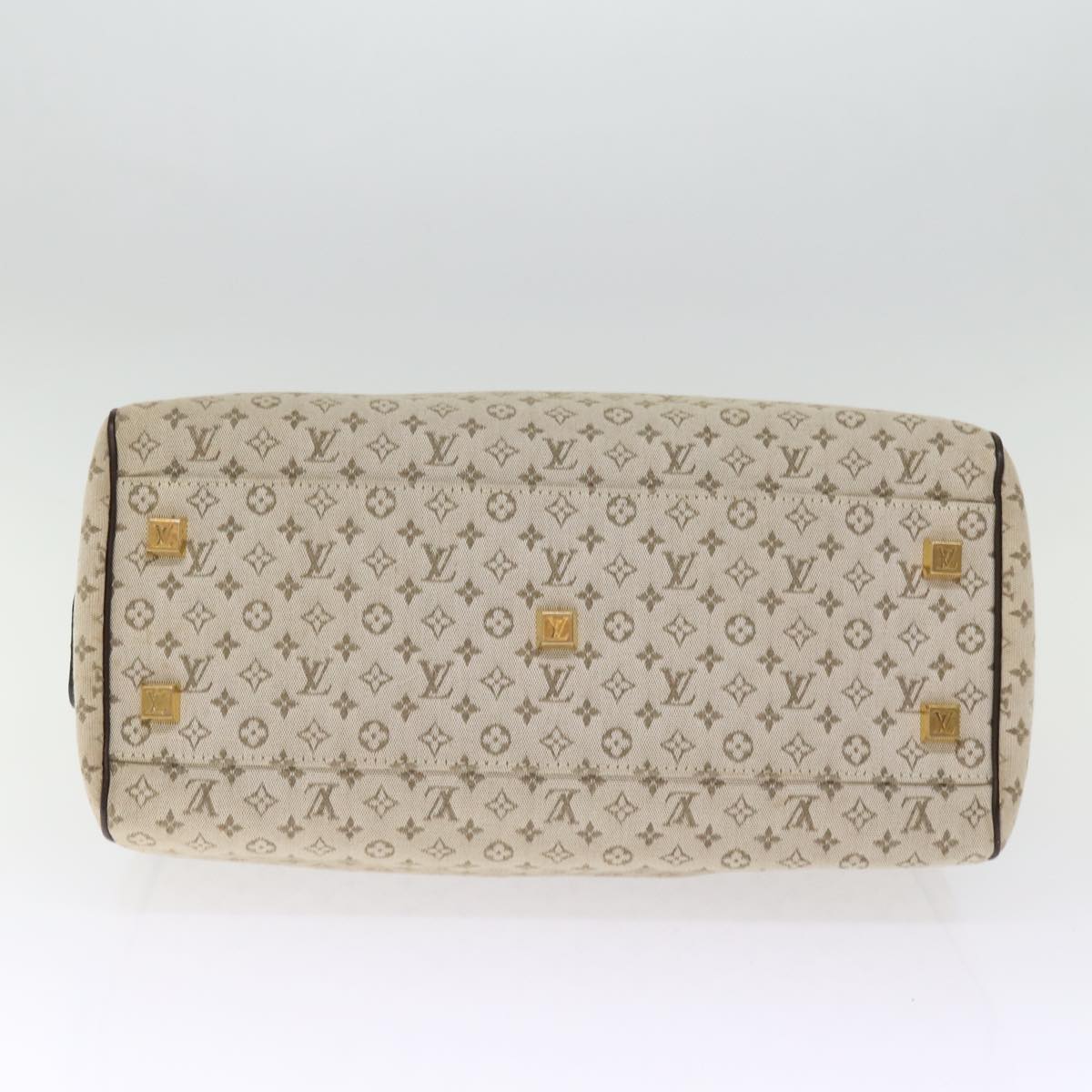 LOUIS VUITTON Monogram Mini Josephine GM Hand Bag Khaki M92310 LV ki4533