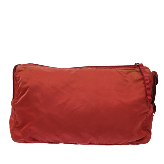 Luxury Prada Shoulder Bag Nylon Red  ki4713