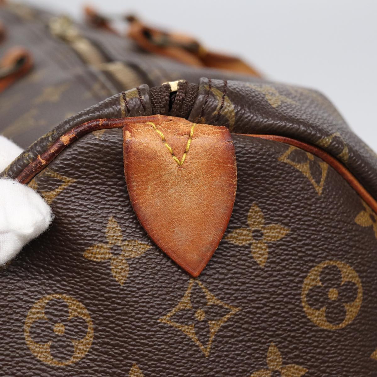 LOUIS VUITTON Monogram Keepall 55 Boston Bag M41424 LV ki4867