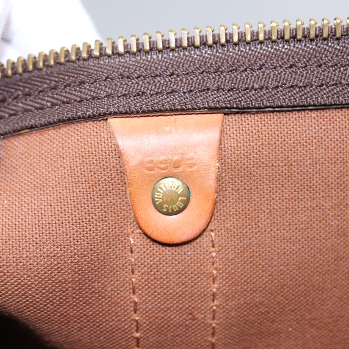 LOUIS VUITTON Monogram Keepall 55 Boston Bag M41424 LV ki4867