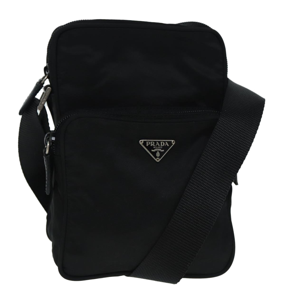 Luxury Prada Shoulder Bag Nylon Black  ki4915