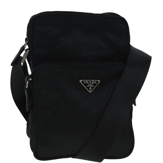 Luxury Prada Shoulder Bag Nylon Black  ki4915