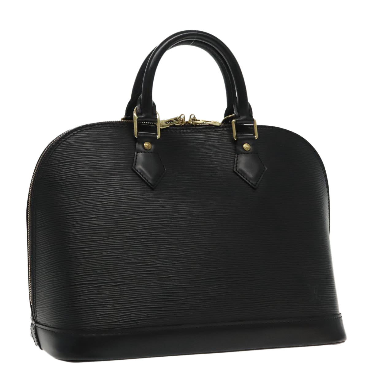 LOUIS VUITTON Epi Alma Hand Bag Black M52142 LV ki5018