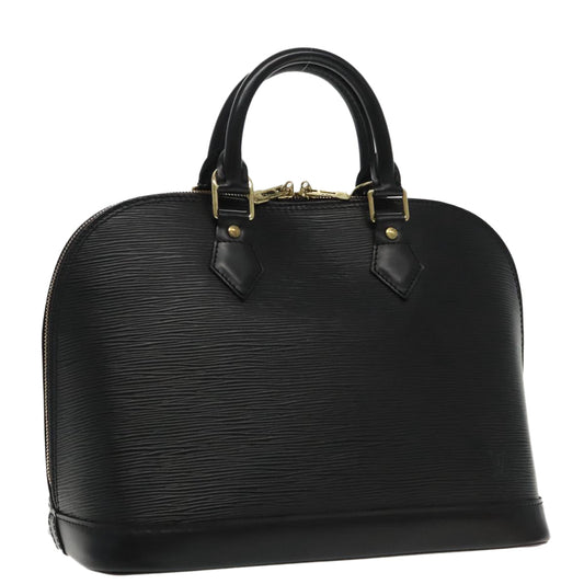 LOUIS VUITTON Epi Alma Hand Bag Black M52142 LV ki5018