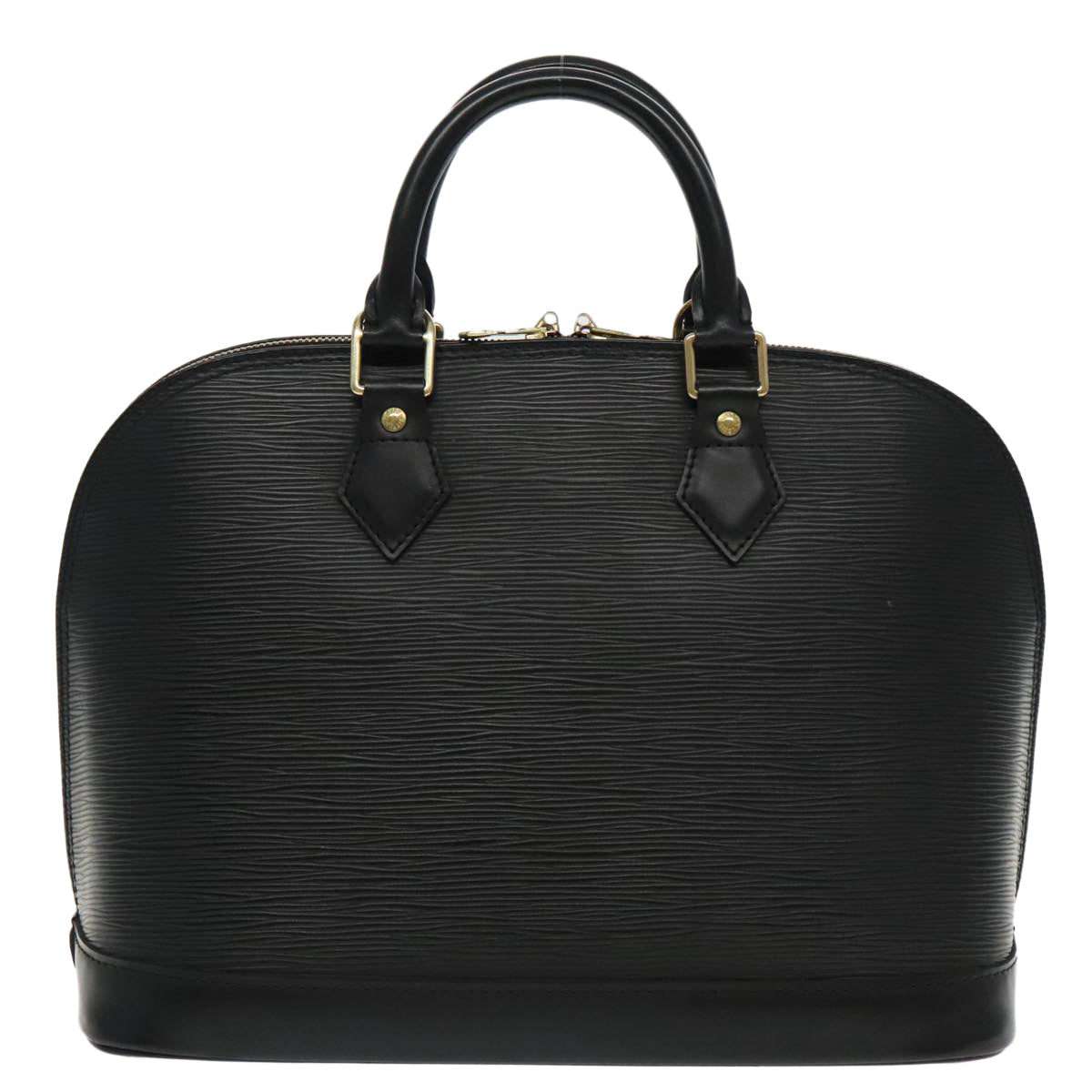 LOUIS VUITTON Epi Alma Hand Bag Black M52142 LV ki5018